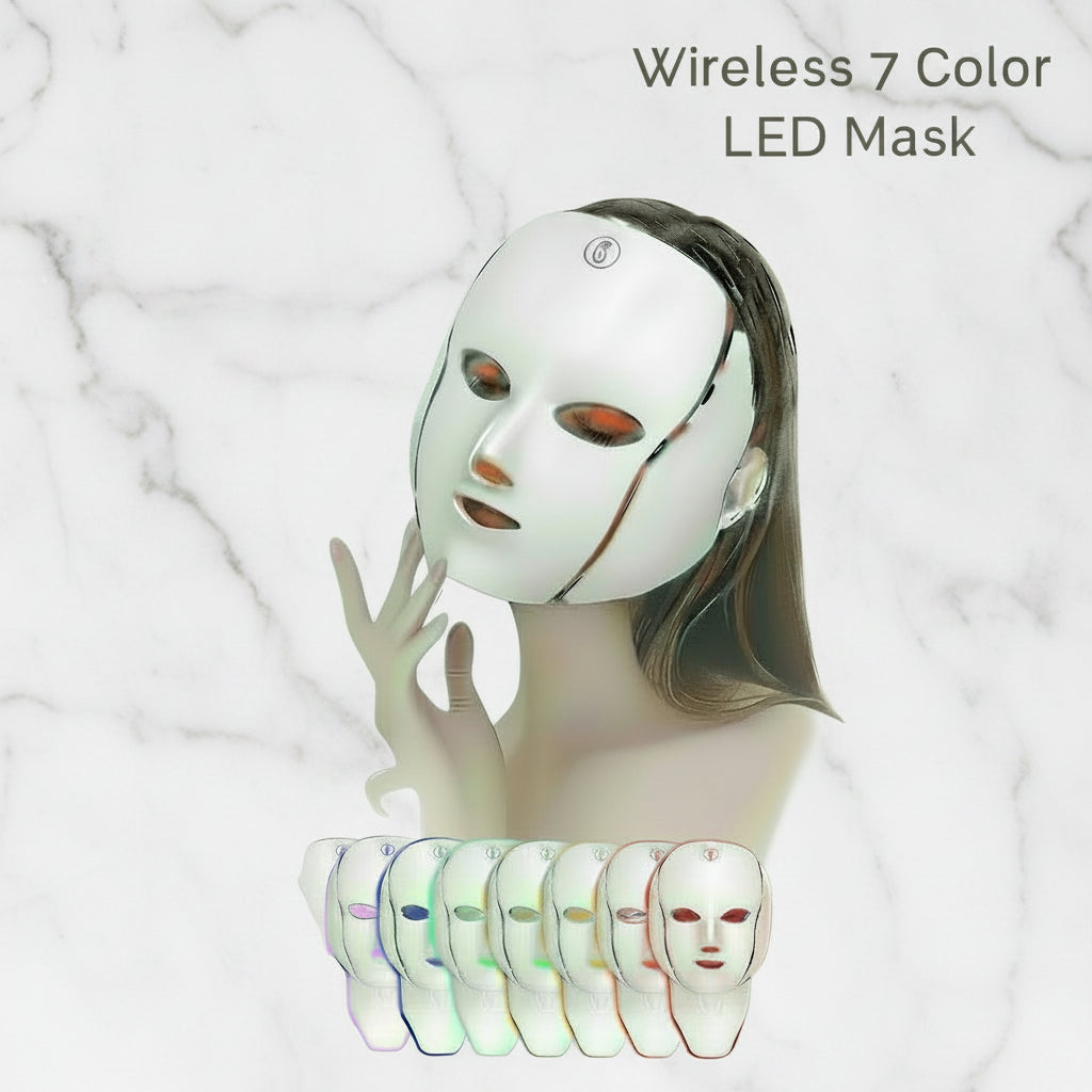 Restova 7-Colour LED Light Therapy Mask